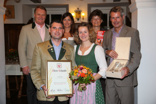 Verleihung der Auzeichnung "Bierwirt des Jahres" in der Stieglbrauerei Salzburg
Foto: Franz Neumayr     8.9.2014